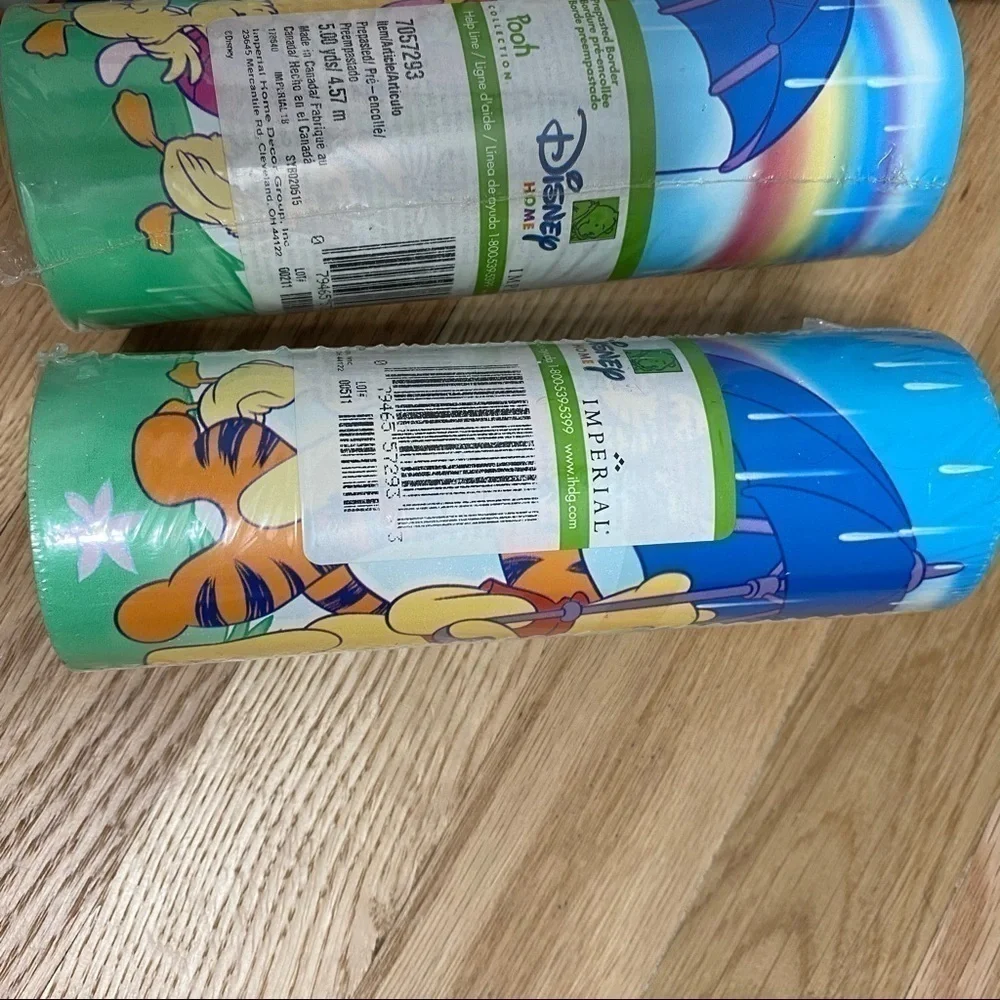 Winnie the Pooh Wallpaper Border 3 Rolls NWT